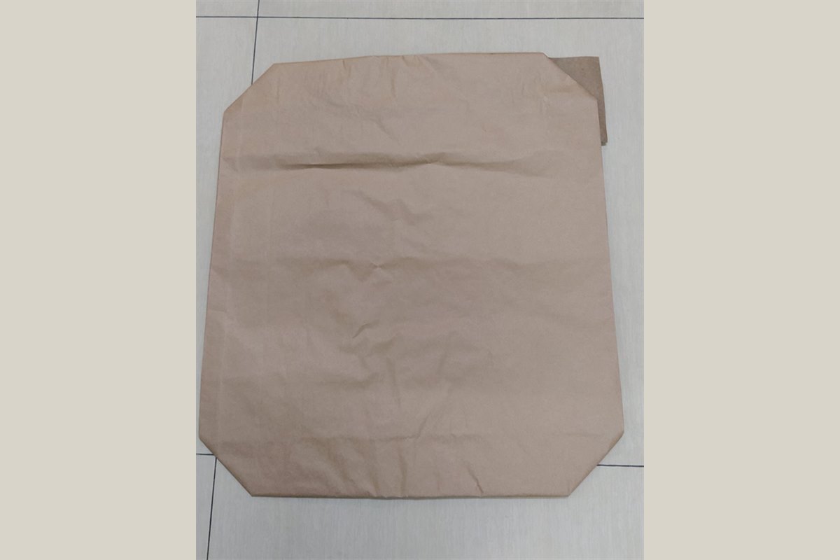 Brown multi-layer paper valve bag